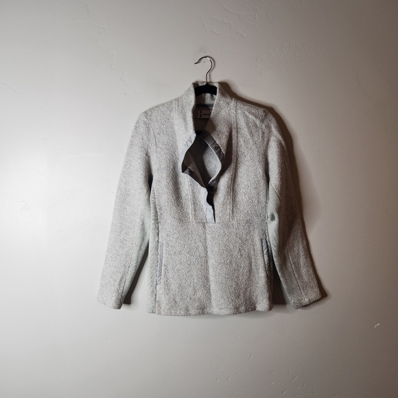 Smartwool Jackets & Blazers - Smartwool Anchorline Sherpa Pullover Size Medium In Ash Heather